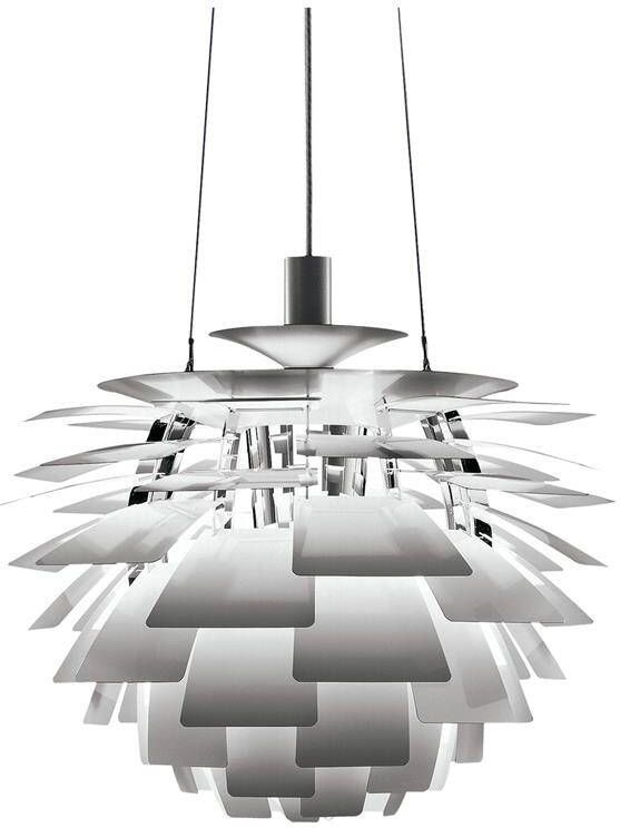 Louis Poulsen PH Artichoke hanglamp Ø60 retrofit roestvrijstaal