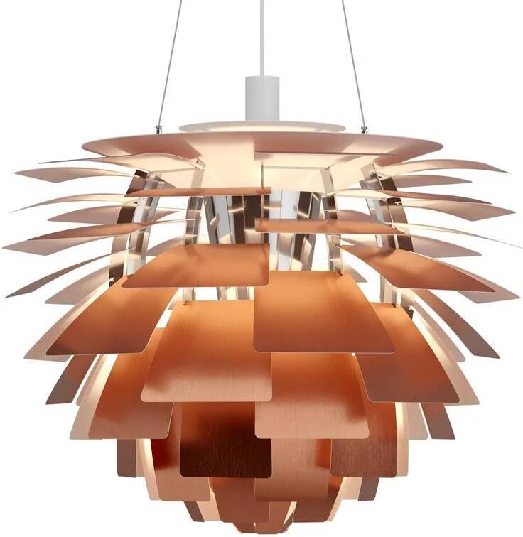 Louis Poulsen PH Artichoke hanglamp Ø72 LED koper