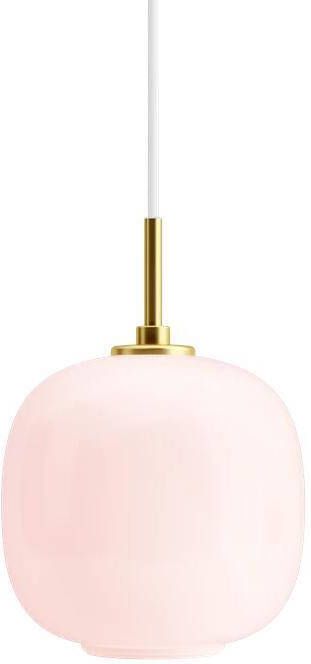 Louis Poulsen VL 45 Radiohus hanglamp Ø175 Brass|Glossy Pale Rose