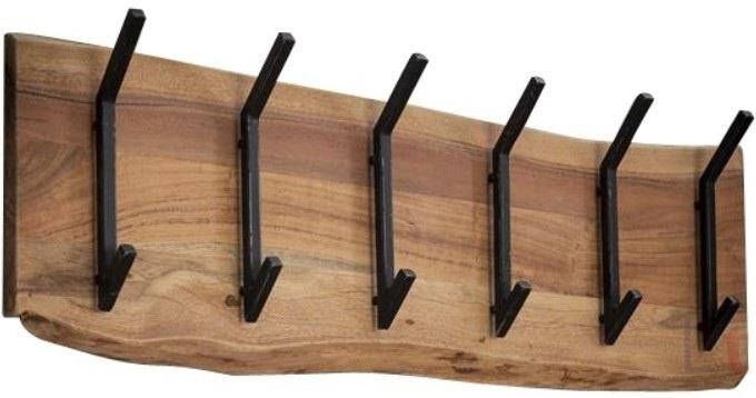 LT-Luce Kapstok Edge 2x6 Haaks Acacia Naturel 100cm