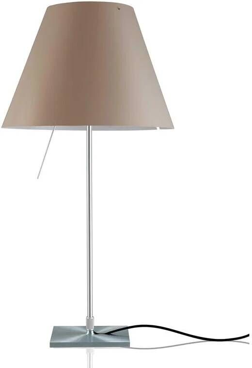 Luceplan Costanzina tafellamp aluminium|Shaded Stone