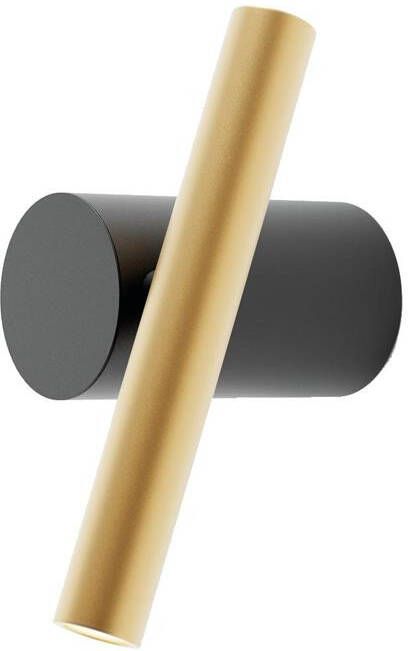 Luceplan Doi wandlamp LED zwart|messing
