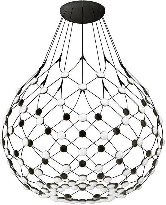 Luceplan Mesh hanglamp Ø80 LED 1m snoer draadloze bediening