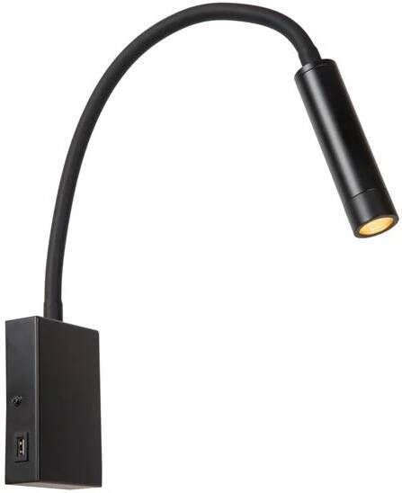 Lucide ALEC Wandspot Zwart