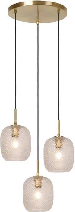 Lucide ALICENT Hanglamp Mat Goud | Messing