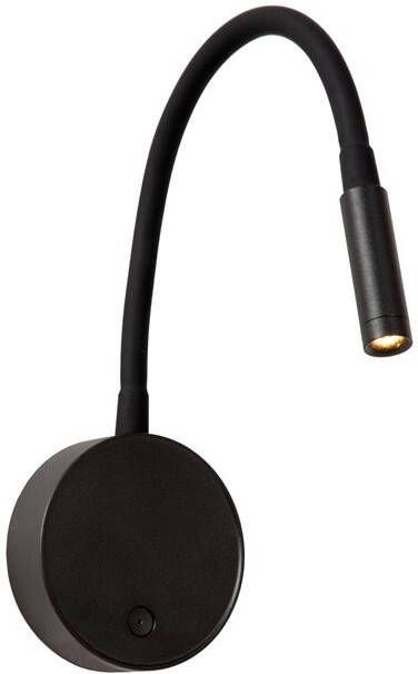 Lucide ASJA Wandspot Zwart