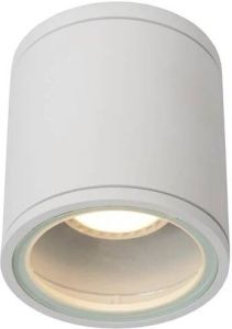 Lucide AVEN Plafondspot Badkamer Ø 9 cm 1xGU10 IP65 Wit