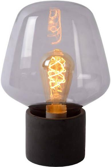 Lucide BECKY Tafellamp Ø 20 cm 1xE27 Fumé