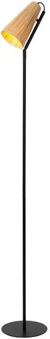 Lucide BENSEN Vloerlamp Naturel