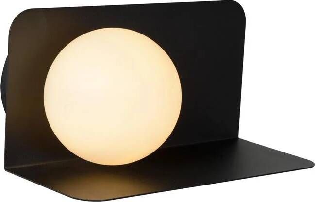 Lucide BONNI Wandlamp Zwart