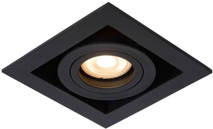 Lucide CHIMNEY Inbouwspot 1xGU10 Zwart