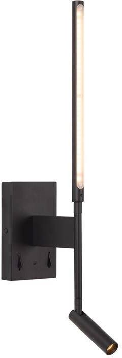 Lucide FINAN Wandlamp Zwart