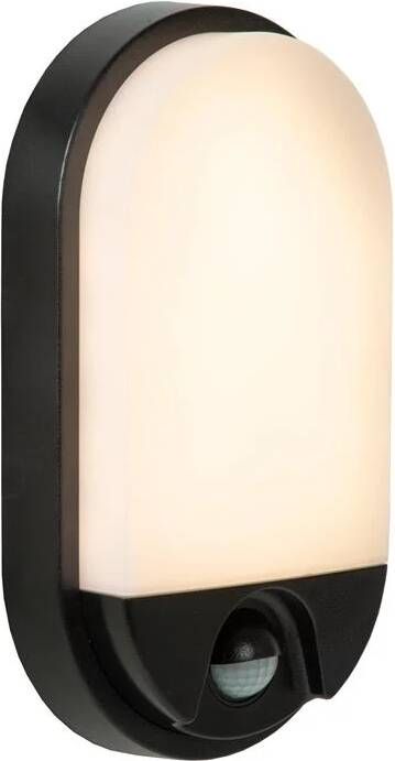 Lucide HUPS IR Wandlamp Zwart