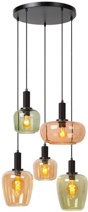 Lucide ILONA Hanglamp Zwart
