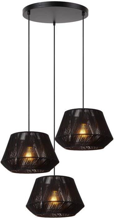 Lucide JESSICA Hanglamp Zwart