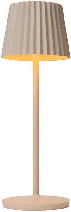 Lucide JUSTINE Tafellamp 1xGeïntegreerde LED Beige