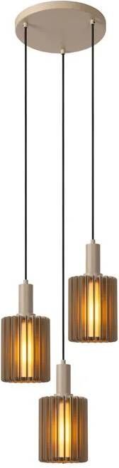 Lucide LAMBRES Hanglamp Taupe