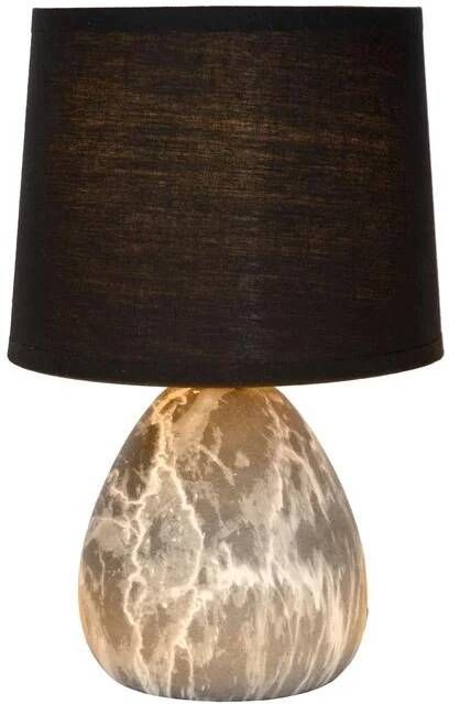 Lucide MARMO Tafellamp Zwart