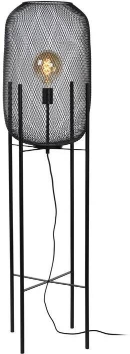 Lucide MESH Vloerlamp Ø 35 cm 1xE27 Zwart