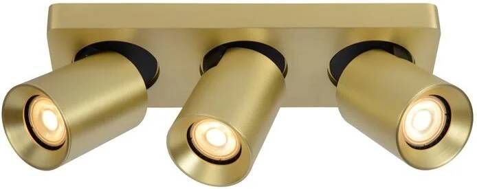 Lucide NIGEL Plafondspot Mat Goud | Messing