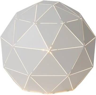 Lucide otona tafellamp ø25cm e27 60w wit
