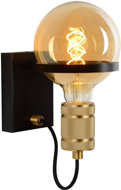 Lucide OTTELIEN Wandlamp Zwart