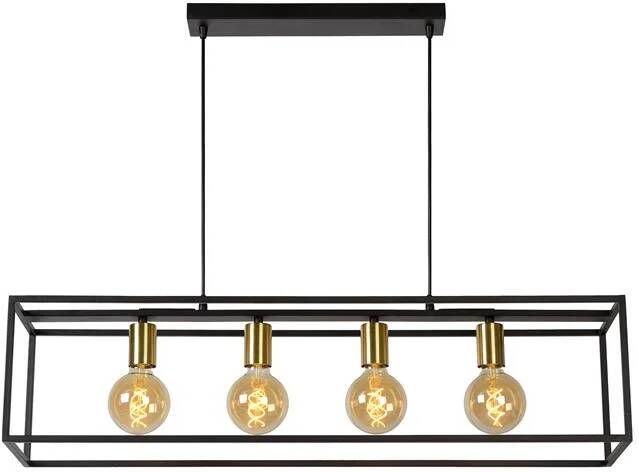 Lucide RUBEN Hanglamp 4xE27 Zwart