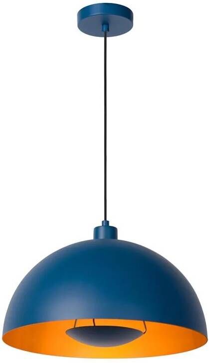 Lucide SIEMON Hanglamp Ø 40 cm 1xE27 Blauw