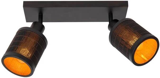 Lucide TAGALOG Plafondspot 2xE27 Zwart