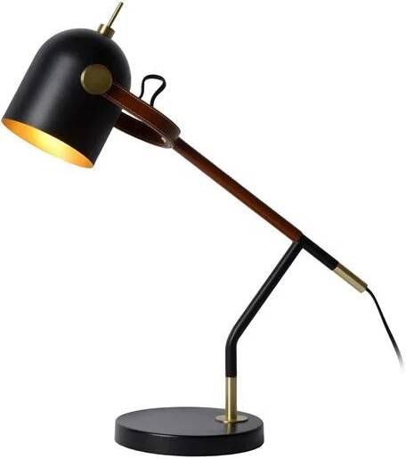 Lucide WAYLON Bureaulamp Zwart