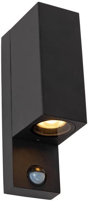 Lucide ZARO IR Wandspot Zwart