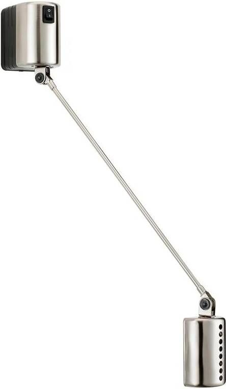 Lumina Daphine Parete 35 wandlamp LED 3000K geborsteld nikkel