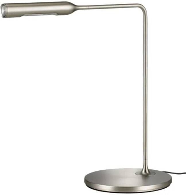 Lumina Flo Bedside tafellamp LED 2700K geborsteld nikkel