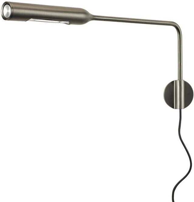 Lumina Flo Wall wandlamp LED 2700K gunmetal
