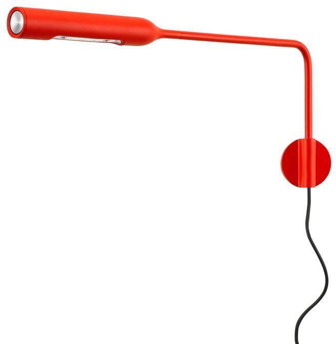 Lumina Flo Wall wandlamp LED 3000K rood