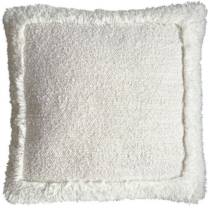 Malagoon Eboya Sierkussen 90 x 90 cm Off-White