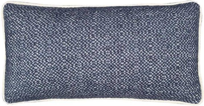 Malagoon Recycled Wool Sierkussen Space Blue