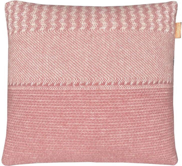 Malagoon Uptown Wool Sierkussen 50 x 50 Pink