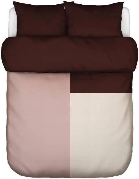 Marc O&apos;Polo Ewon Dekbedovertrek Crimson Brown 260 x 220 cm
