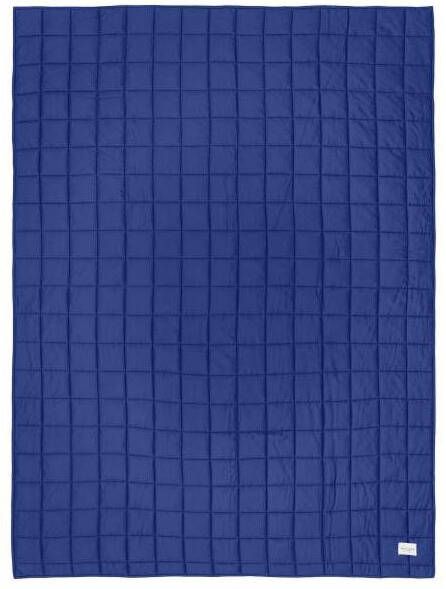 Marc O&apos;Polo Kelda Plaid Cool Cobalt 150 x 200 cm