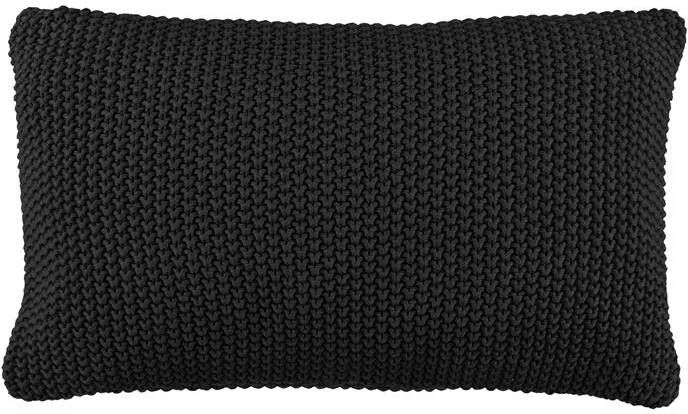 Marc O'Polo Nordic Knit Sierkussen 30 x 60 cm Zwart