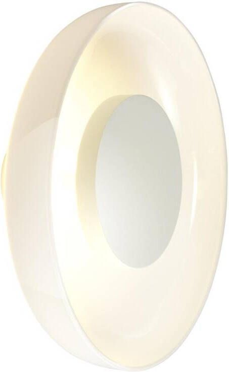 Marset Aura Plus wandlamp LED Ø25 opaal