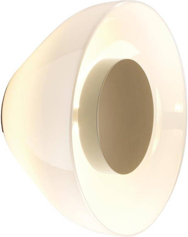 Marset Aura wandlamp LED Ø18 opaal