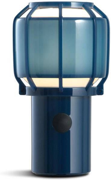 Marset Chispa tafellamp LED oplaadbaar blauw