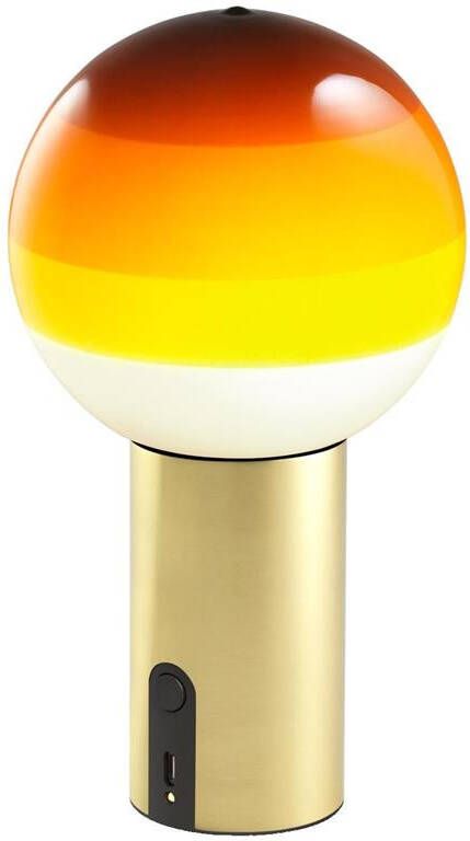 Marset Dipping Light tafellamp LED oplaadbaar amber