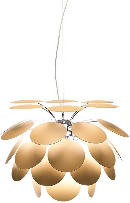 Marset Discocó 35 hanglamp Ø35.2 mat beige