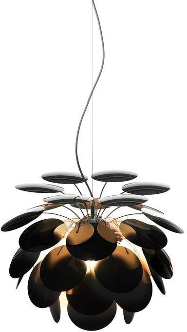 Marset Discocó 35 hanglamp Ø35.2 zwart-goud