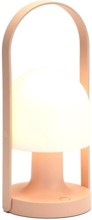Marset FollowMe tafellamp LED oplaadbaar roze