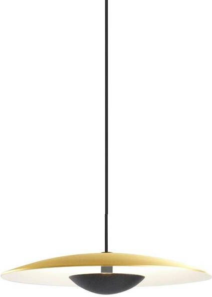 Marset Ginger 20 hanglamp LED Ø19.5 messing|wit