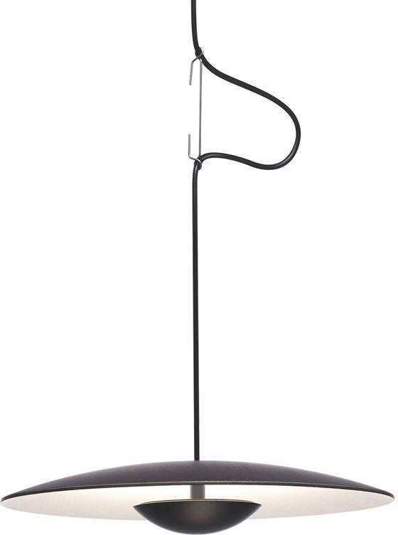 Marset Ginger Ø32 hanglamp LED phase cut wengé|wit